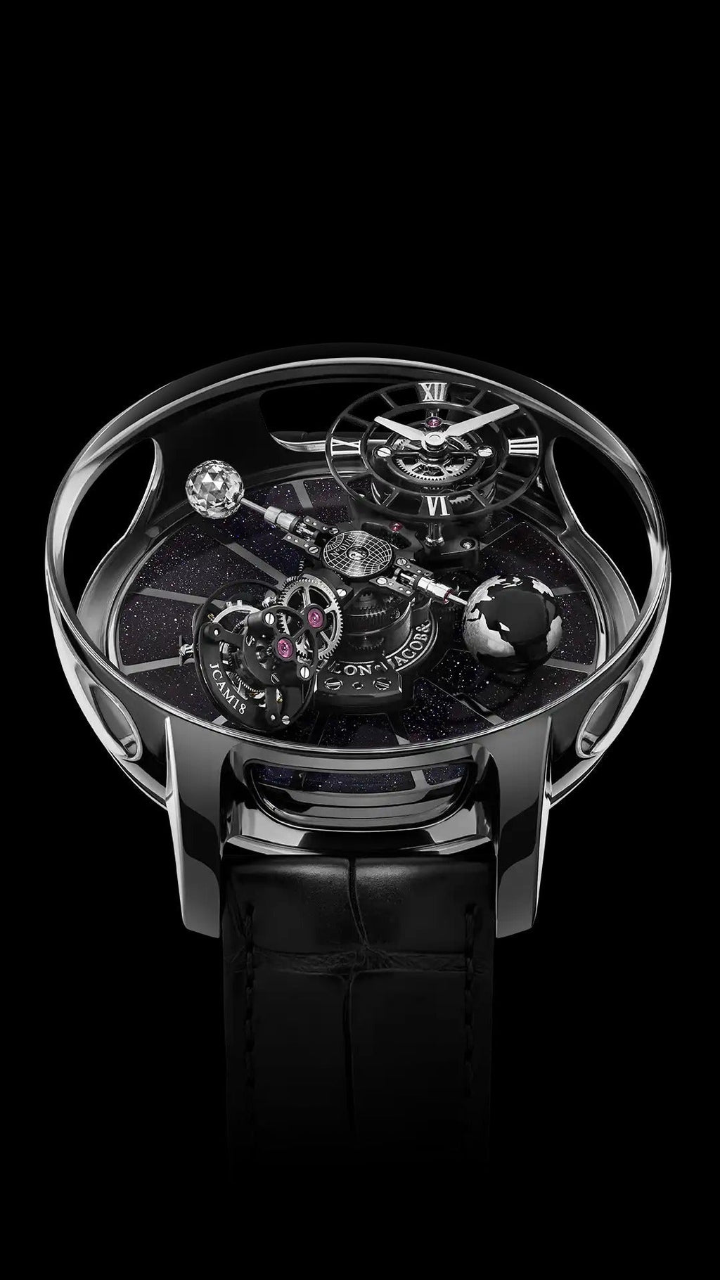 Astronomia Clarity Watch Black