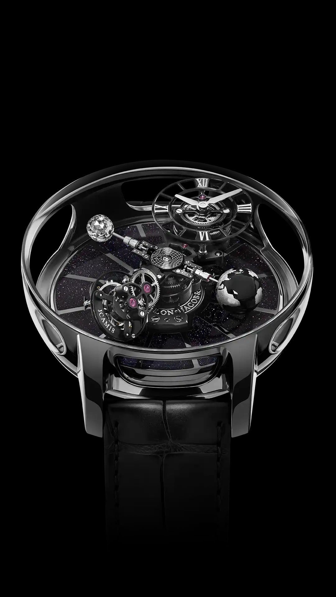 Astronomia Clarity Watch Black