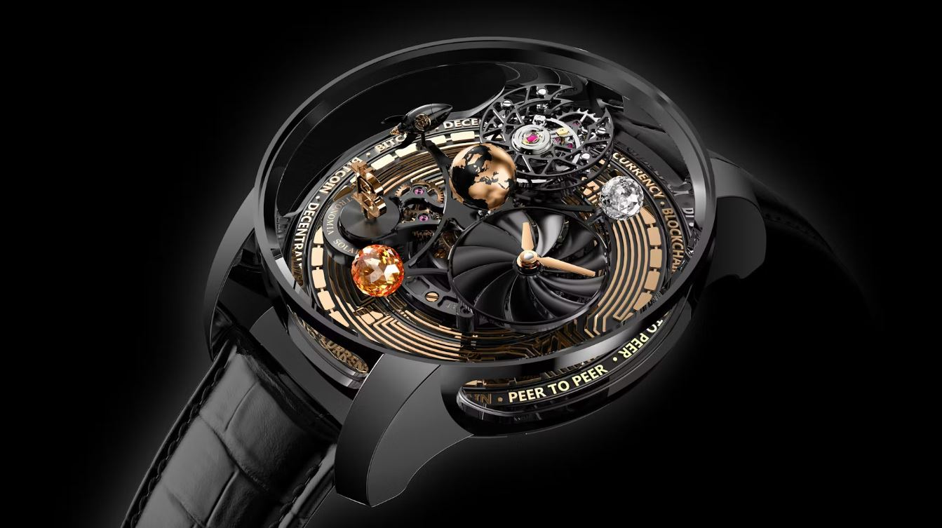 Astronomia Solar Watch Black