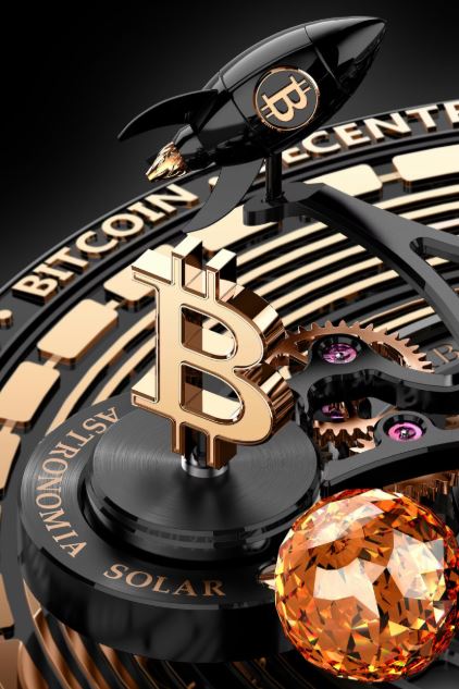 Astronomia Solar Watch Black