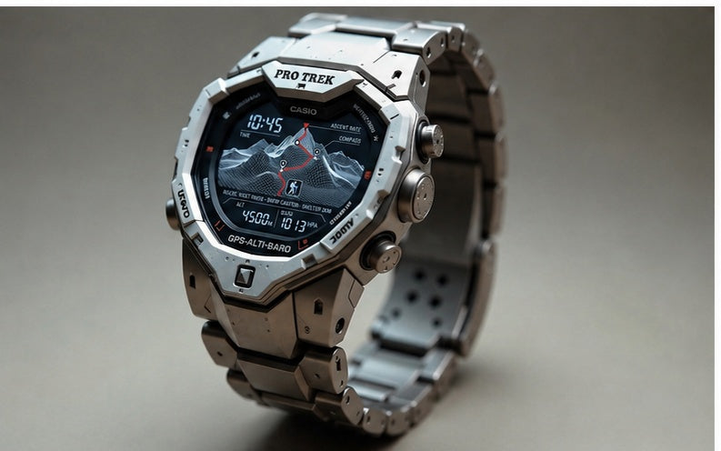 GPS-ALTI-BARO Titanium Adventure Watch